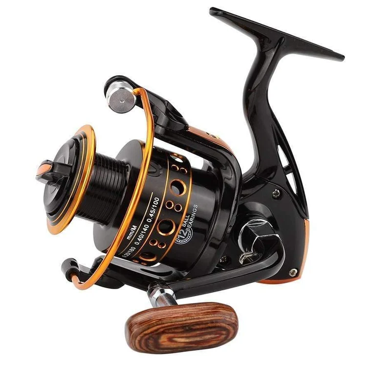 12BB Spinning Angelrolle Rad für Salzwasser Metallspule Angelrollen carpa molinete de pesca angelgerät