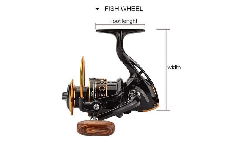 12BB Spinning Angelrolle Rad für Salzwasser Metallspule Angelrollen carpa molinete de pesca angelgerät