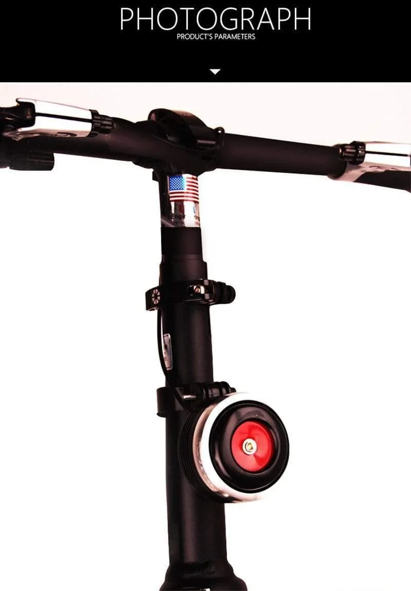 USB Lade Fahrrad Glocke Elektrische Hupe Mit Alarm Lauter Ton Horn Ring BMX MTB Fahrrad Lenker Radfahren Sicherheit Anti-diebstahl Alarm