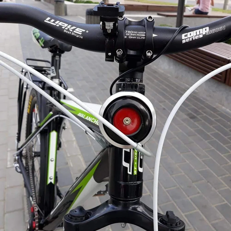USB Lade Fahrrad Glocke Elektrische Hupe Mit Alarm Lauter Ton Horn Ring BMX MTB Fahrrad Lenker Radfahren Sicherheit Anti-diebstahl Alarm