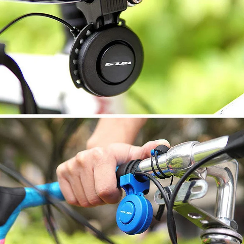 Wiederaufladbare wasserdichte elektronische Fahrradhupe mit lauter Lautstärke, Radfahren, Lenker, Elektro-Bike-Ring, Mini-Alarmglocken