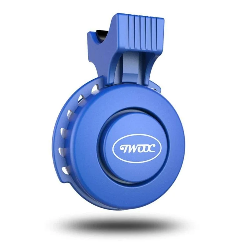 Fahrrad 120 dB USB-Ladering, elektronische Glocke, Hupe, IP65, wasserdicht, 3 Modi, lauter Alarm, Sicherheit, Fahrradglocken