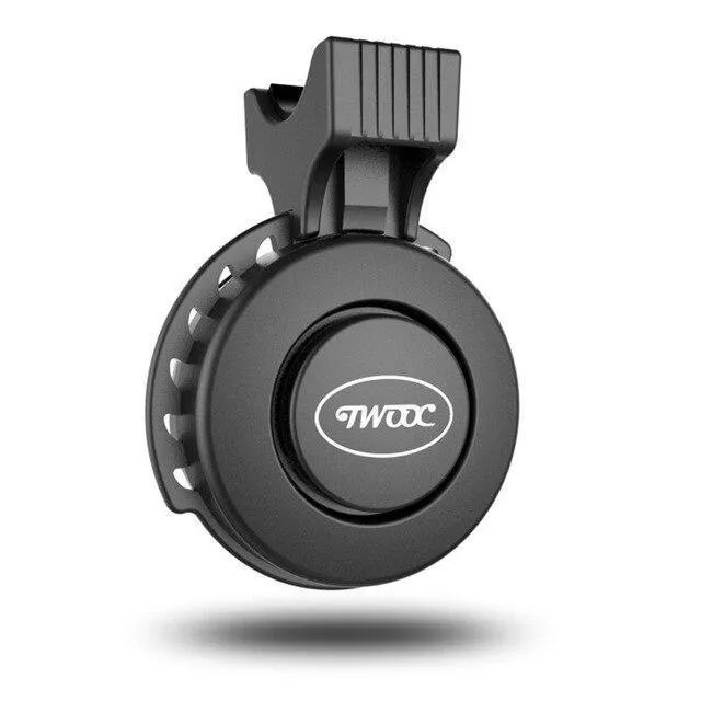 Fahrrad 120 dB USB-Ladering, elektronische Glocke, Hupe, IP65, wasserdicht, 3 Modi, lauter Alarm, Sicherheit, Fahrradglocken