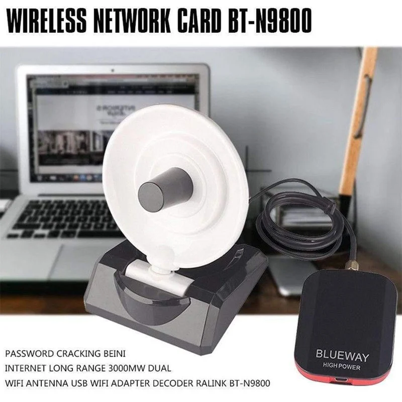 Passwort knacken Internet Long Range Wifi Antenne USB Wifi Adapter Decoder Ralink BT-N9800