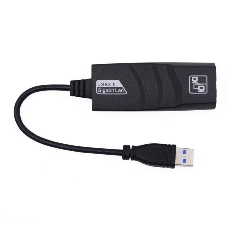 USB Ethernet Adapter Netzwerkkarte USB 3.0 zu RJ45 Lan Gigabit Internet für Computer