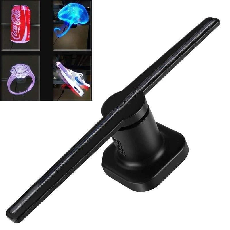 3D Logo Projektor Werbung Display Hologramm Holographische Lampe LED Bühnenlicht