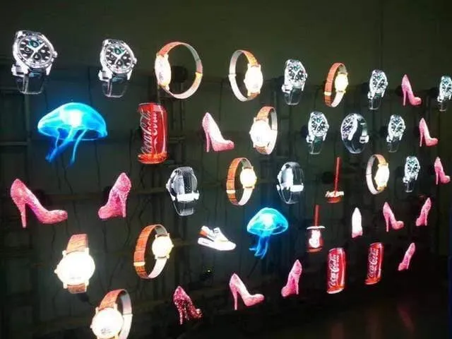 3D Logo Projektor Werbung Display Hologramm Holographische Lampe LED Bühnenlicht