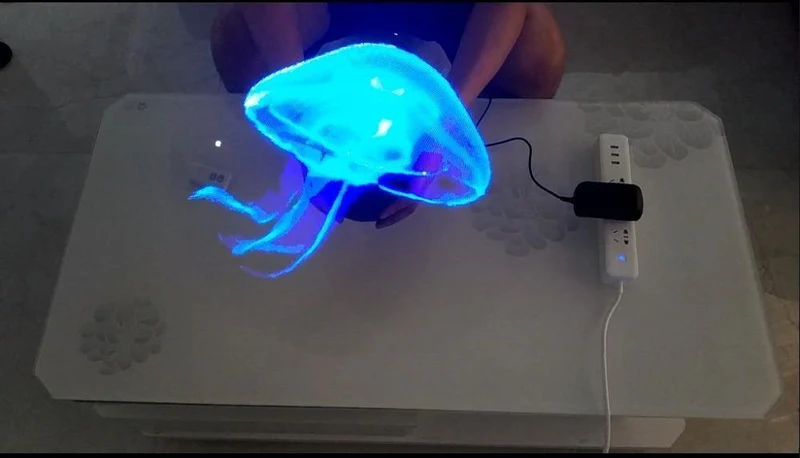 3D Logo Projektor Werbung Display Hologramm Holographische Lampe LED Bühnenlicht