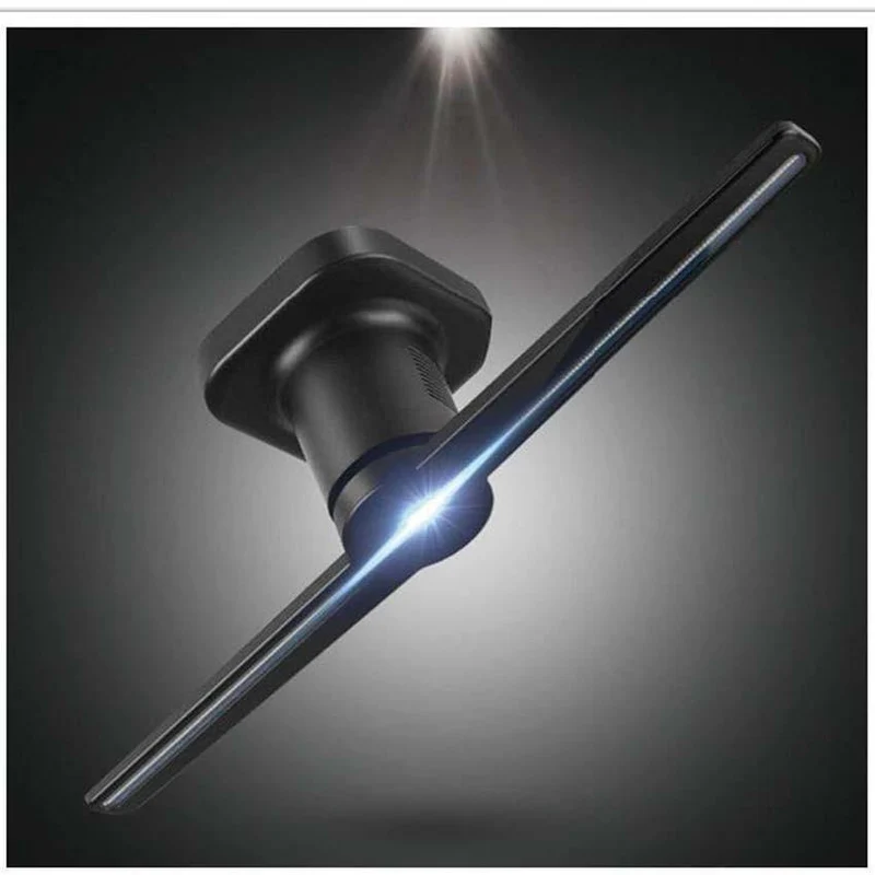 3D Hologramm Werbung Display LED Fan tragbare LED holographische Projektor holographische Werbung Displayer