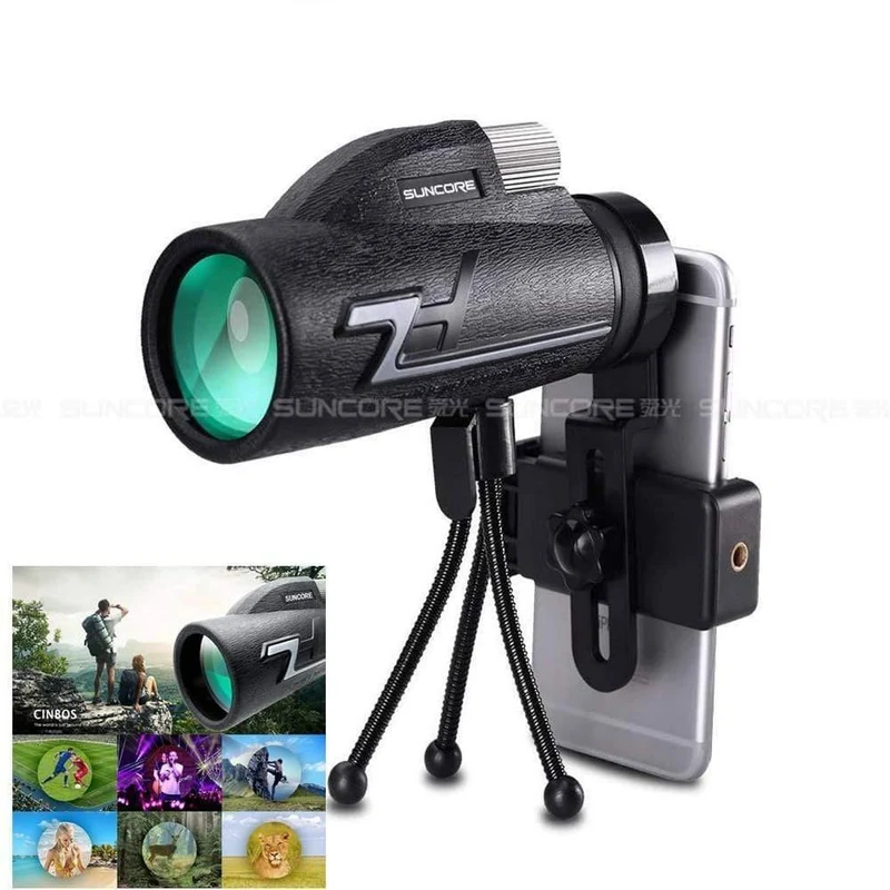 Monokularteleskop 16xNUMX Wasserdichter Stickstoff Camping Handfokus Reisemonokular für die Jagd Wandern Vogelbeobachtung 50