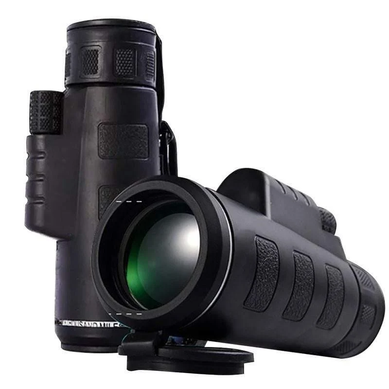 Wasserdichtes optisches Monokular-Teleskop mit Tag- und Nachtsicht, 40 x 60 HD, für Camping, Jagd, Wandern