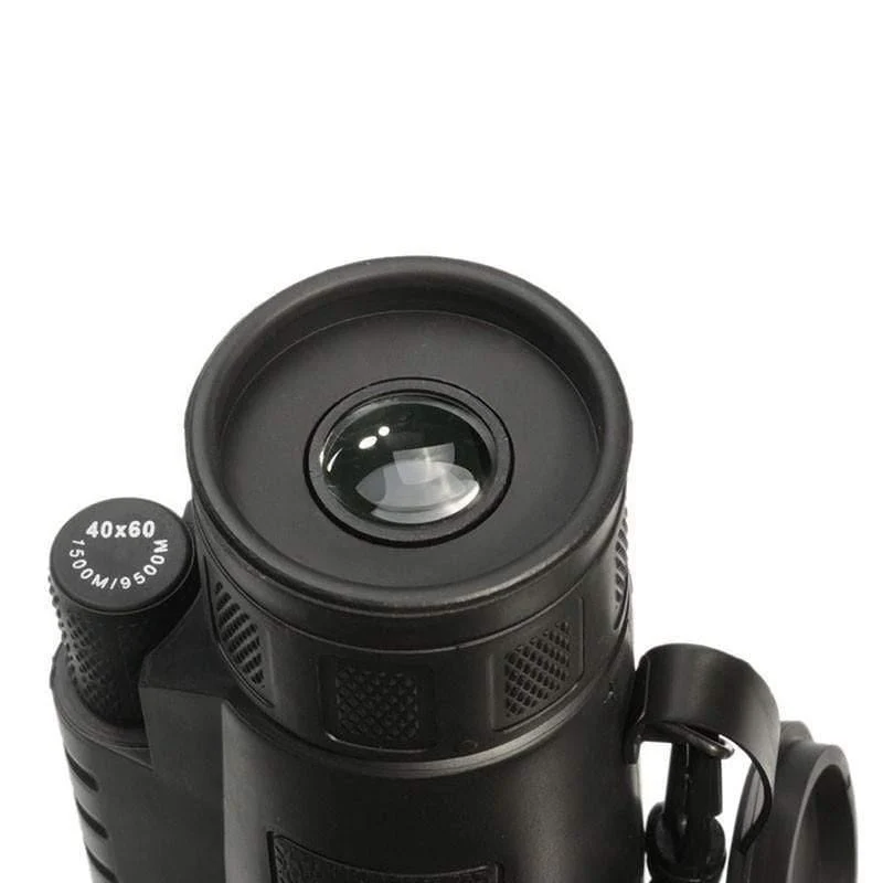 Wasserdichtes optisches Monokular-Teleskop mit Tag- und Nachtsicht, 40 x 60 HD, für Camping, Jagd, Wandern