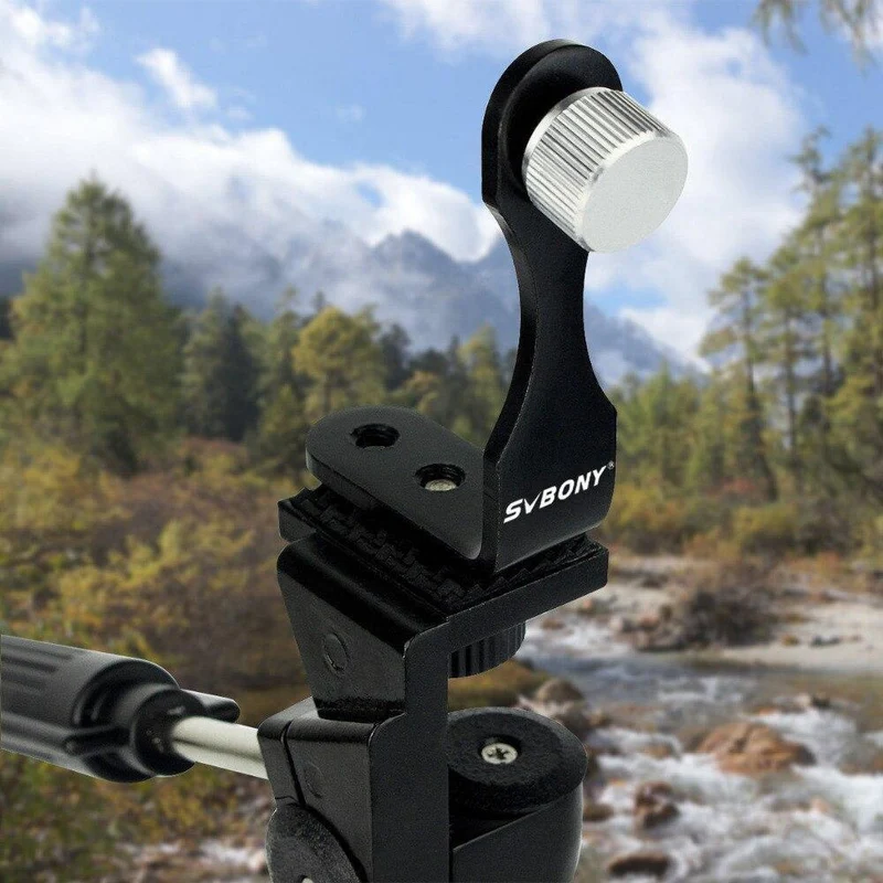 L-Typ Stativhalterung Adapter für Fernglas Monokularteleskop Camping Wandern Metall Teleskop Zubehör F9111