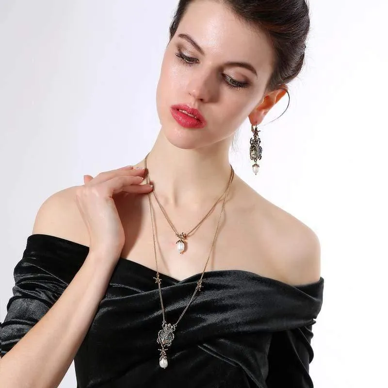 Perlen-Stern-Insekten-Ohrringe, personalisierbar, niedliche Statement-Mode-Frauen-Schmuck, Brinco-Hochzeits-Tropfen-Ohrringe