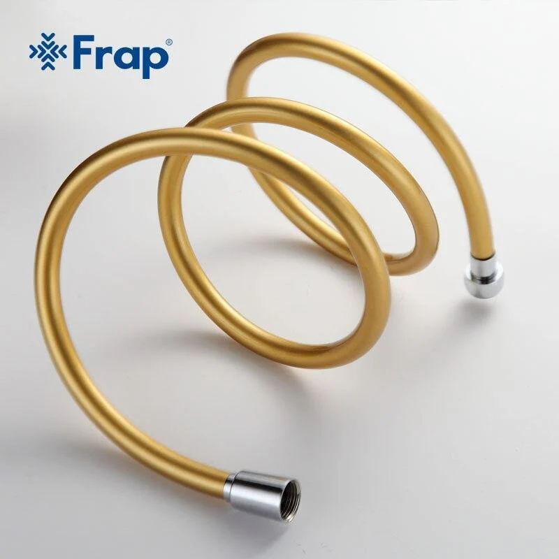 5 Stück Hochwertiger 1.5 m PVC-Flexibler Duschschlauch Badezimmer-Duschset-Zubehör Explosionsgeschützte Rohre G47-6 (GELB)