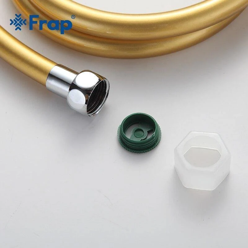 5 Stück Hochwertiger 1.5 m PVC-Flexibler Duschschlauch Badezimmer-Duschset-Zubehör Explosionsgeschützte Rohre G47-6 (GELB)