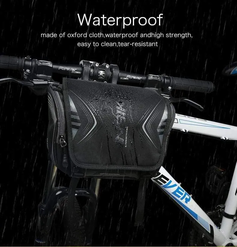 Wasserdichte Fahrradtasche mit großem Fassungsvermögen für den vorderen Lenker, Fahrradtasche, Schulterrucksack, Fahrradzubehör