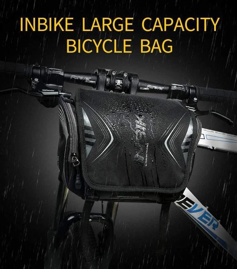 Wasserdichte Fahrradtasche mit großem Fassungsvermögen für den vorderen Lenker, Fahrradtasche, Schulterrucksack, Fahrradzubehör
