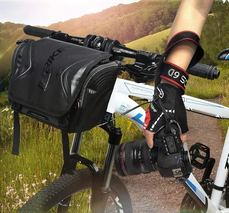 Wasserdichte Fahrradtasche mit großem Fassungsvermögen für den vorderen Lenker, Fahrradtasche, Schulterrucksack, Fahrradzubehör