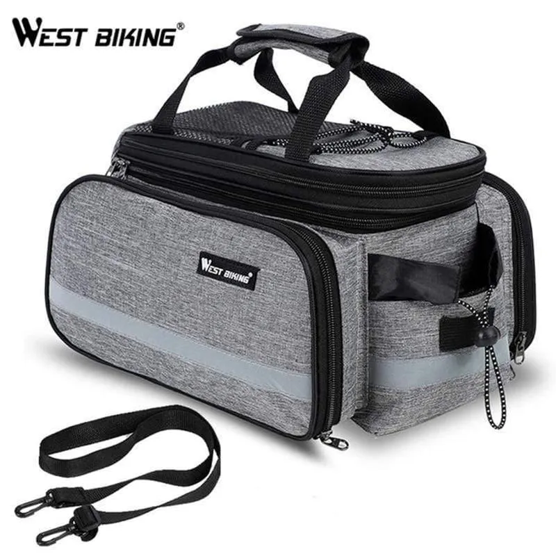 Fahrrad-Sitztasche, wasserdicht, Gepäcktasche, Fahrradtasche, 10–25 l, Fahrrad-Gepäcktasche, Gepäckträgertasche mit Regenschutz