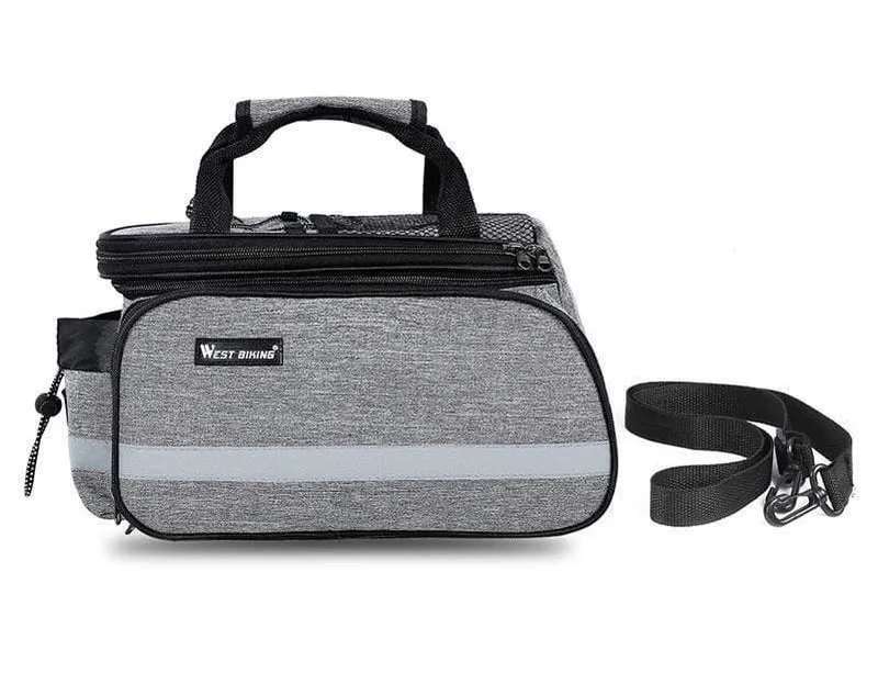 Fahrrad-Sitztasche, wasserdicht, Gepäcktasche, Fahrradtasche, 10–25 l, Fahrrad-Gepäcktasche, Gepäckträgertasche mit Regenschutz