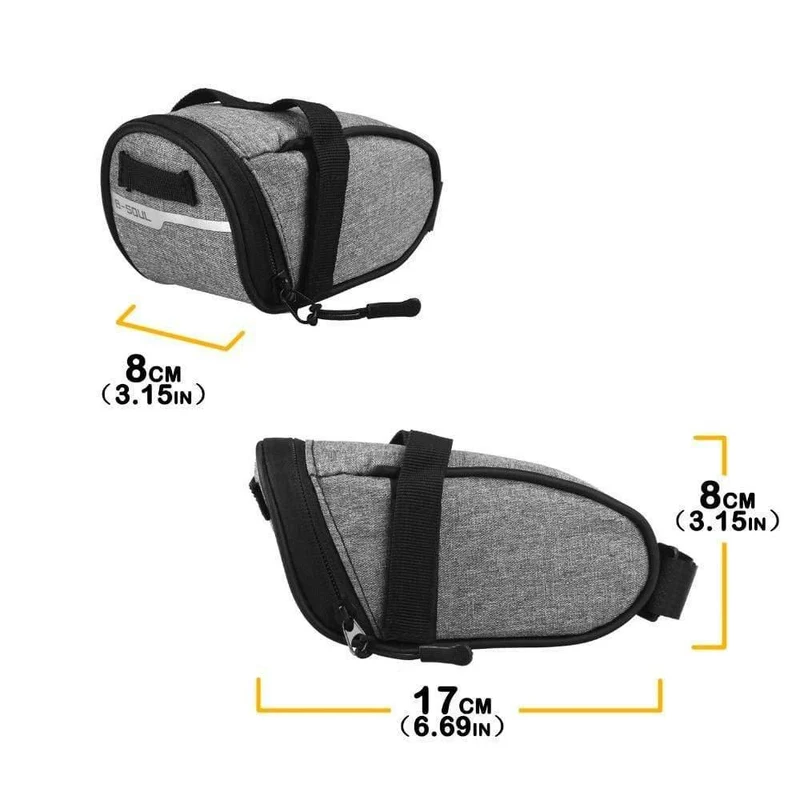 Tragbare wasserdichte Fahrradsatteltasche Tragbare Fahrradsatteltasche Fahrradhecktaschen Gepäckträgertasche Fahrradausrüstung