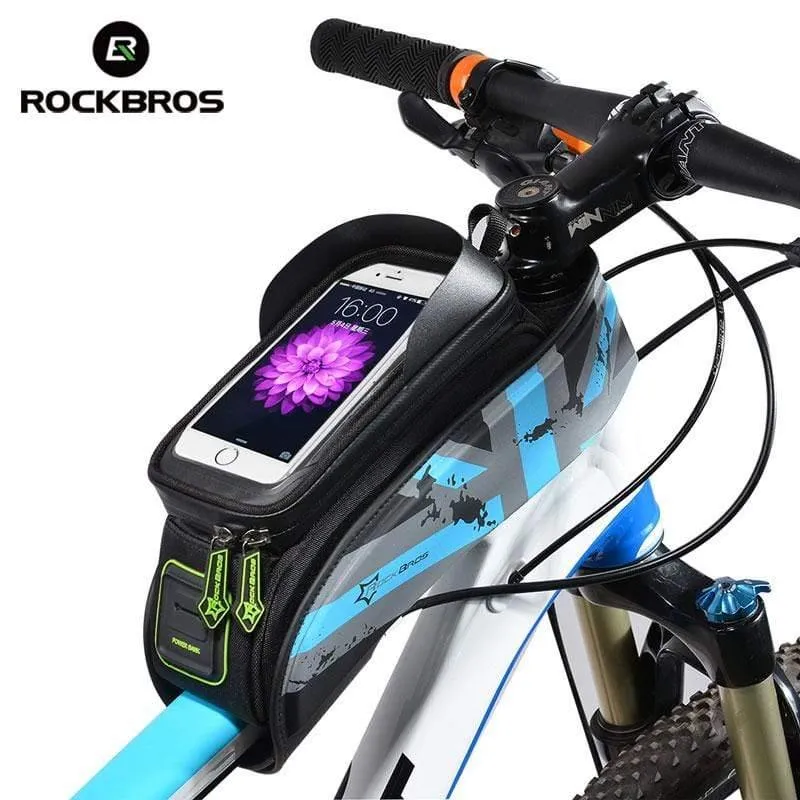 Fahrradtaschen fürs Fahrrad, regendicht, Touchscreen, Fahrradtaschen für die Oberseite des Vorderrohrs, 5.8/6.0, Telefonhülle, Fahrradzubehör