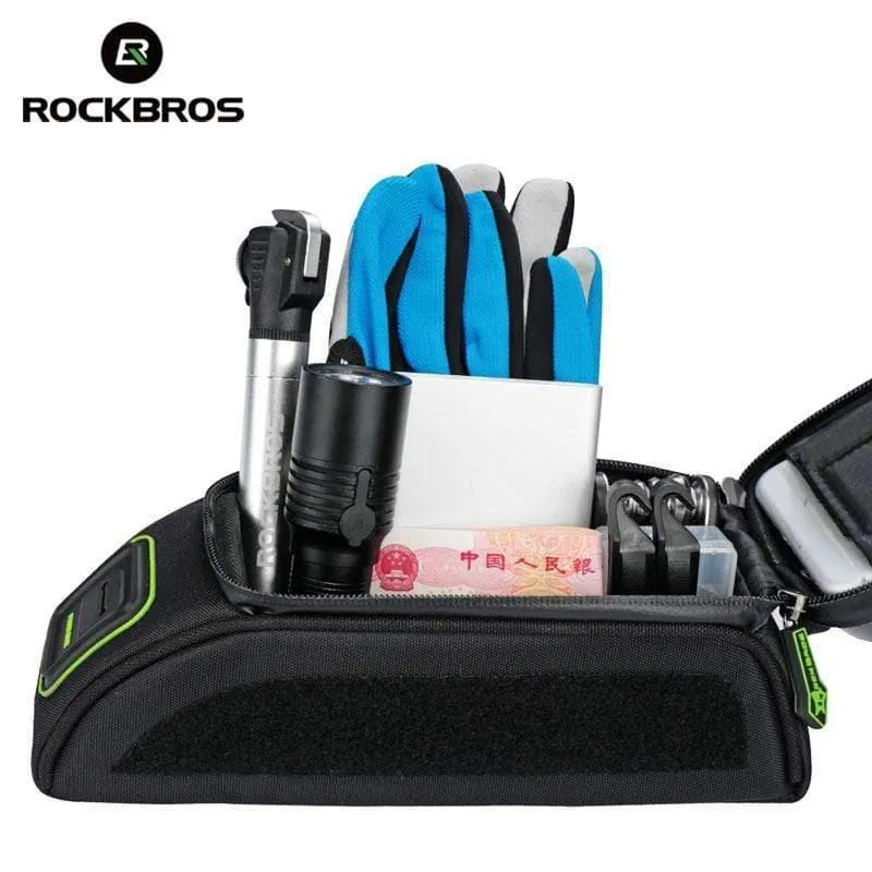 Fahrradtaschen fürs Fahrrad, regendicht, Touchscreen, Fahrradtaschen für die Oberseite des Vorderrohrs, 5.8/6.0, Telefonhülle, Fahrradzubehör