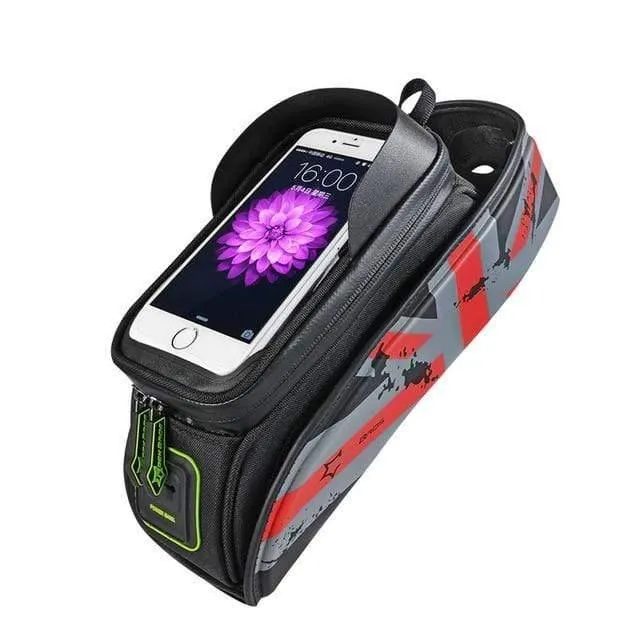 Fahrradtaschen fürs Fahrrad, regendicht, Touchscreen, Fahrradtaschen für die Oberseite des Vorderrohrs, 5.8/6.0, Telefonhülle, Fahrradzubehör