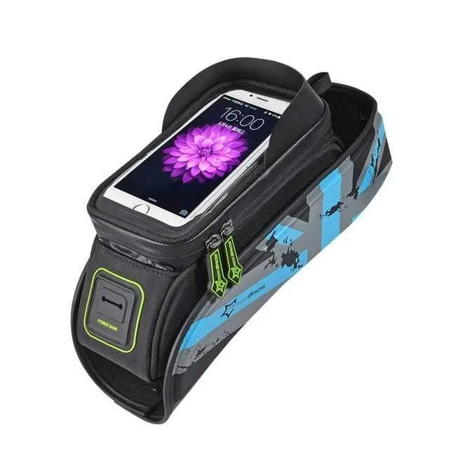 Fahrradtaschen fürs Fahrrad, regendicht, Touchscreen, Fahrradtaschen für die Oberseite des Vorderrohrs, 5.8/6.0, Telefonhülle, Fahrradzubehör