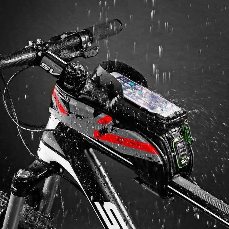 Fahrradtaschen fürs Fahrrad, regendicht, Touchscreen, Fahrradtaschen für die Oberseite des Vorderrohrs, 5.8/6.0, Telefonhülle, Fahrradzubehör