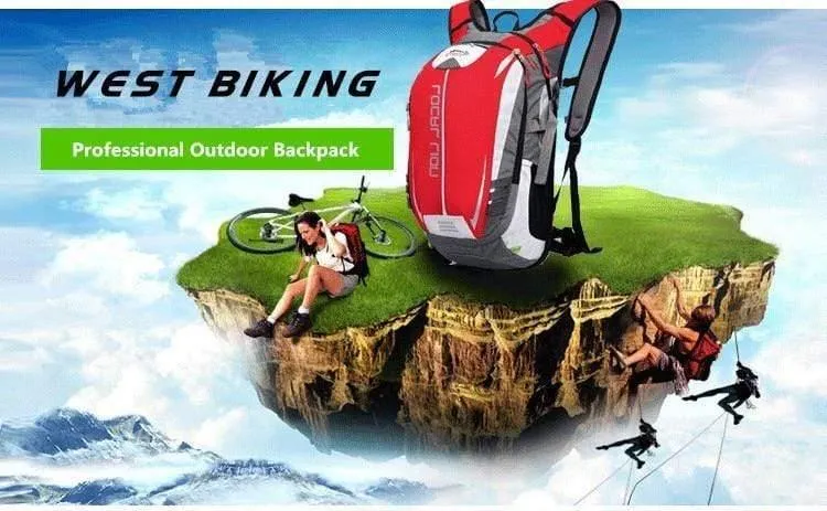 Fahrradtasche Bike MTB Outdoor Ausrüstung 18L Klettern Wandern Atmungsaktiv Outdoor Radfahren Rucksack Reiten Fahrradtasche