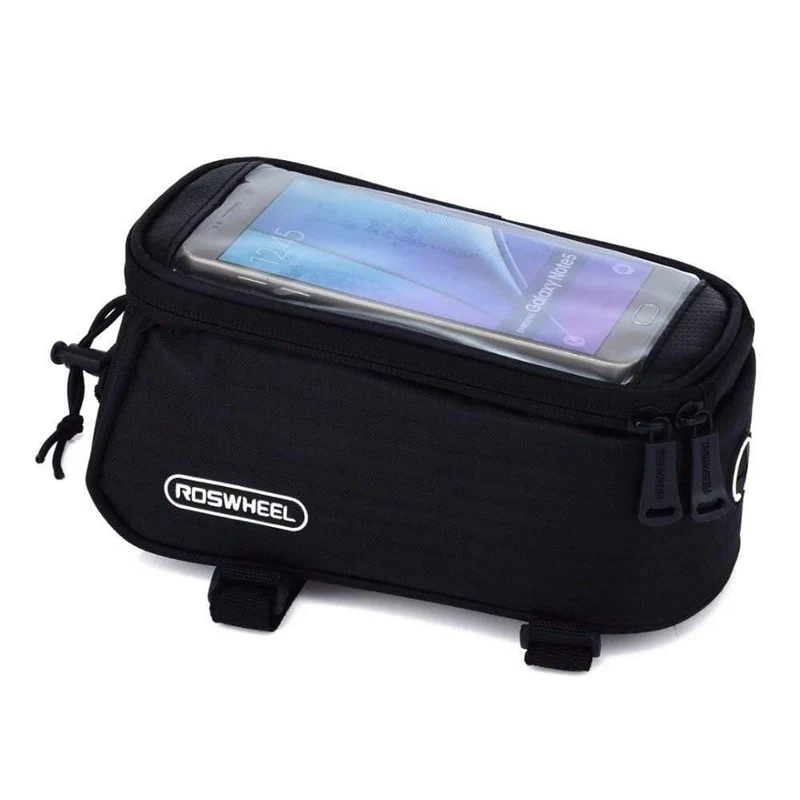 4.8 "5.5" PVC-Fahrradtasche Outdoor Radfahren Fahrradrahmentasche Vorderrohrtasche Fahrradtaschen für Handy 4 Farben