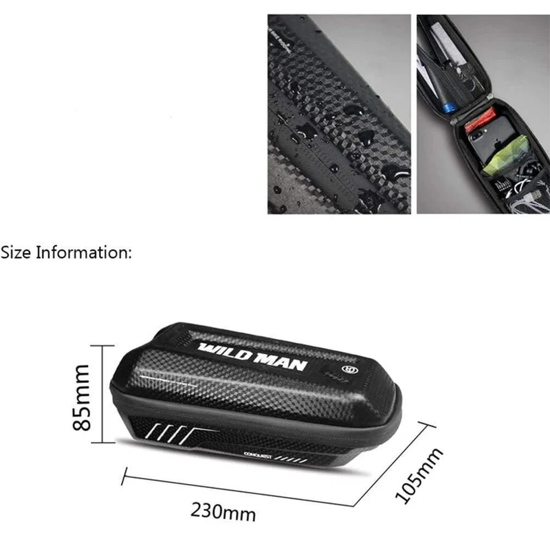 Fahrrad Top Tube Front Beam Bag MTB Rennrad Radfahren Anti Druck Schock Regensichere Tasche Fahrrad Zubehör