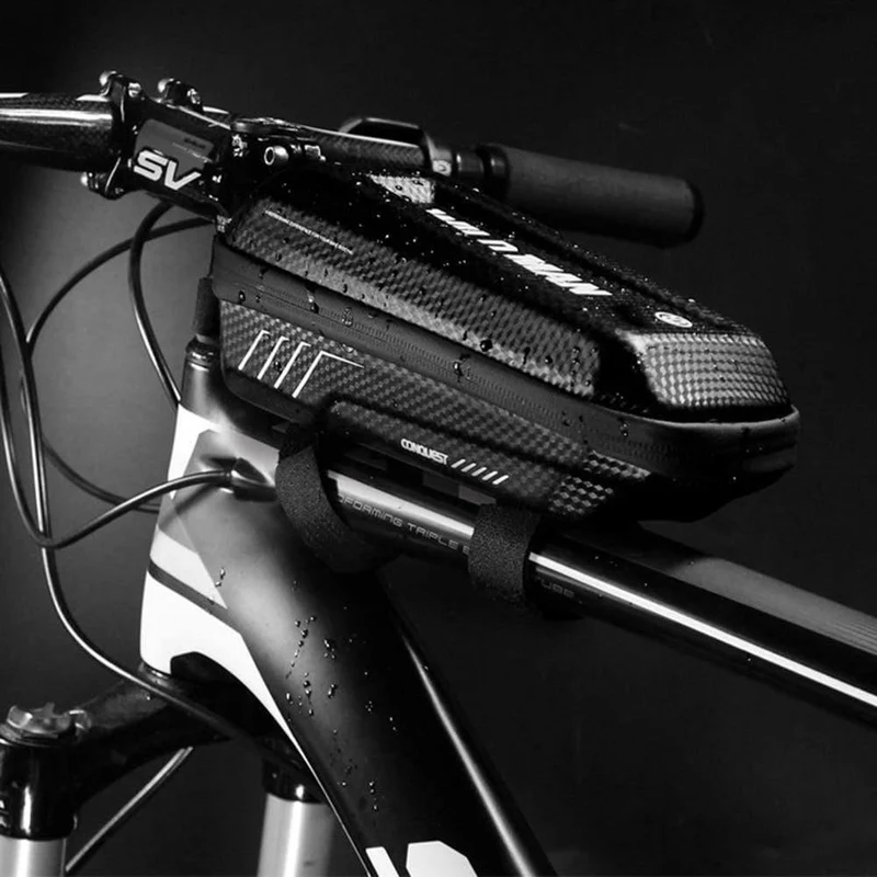Fahrrad Top Tube Front Beam Bag MTB Rennrad Radfahren Anti Druck Schock Regensichere Tasche Fahrrad Zubehör