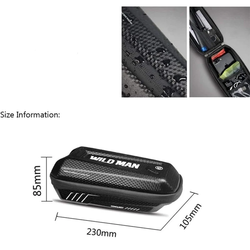 Fahrrad Top Tube Front Beam Bag MTB Rennrad Radfahren Anti Druck Schock Regensichere Tasche Fahrrad Zubehör