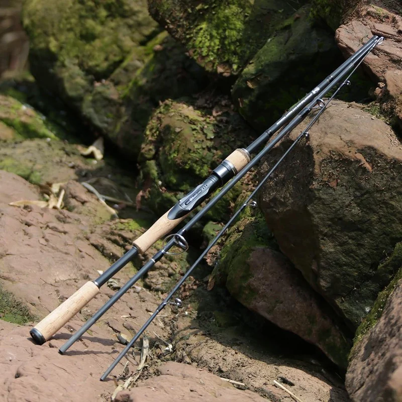 Angelrute Reise Ultra Light Spinnköder 5g-40g M/ML/MH Accion Rod 1.8m 2.1m 2.4m 2.7m 3 Abschnitt