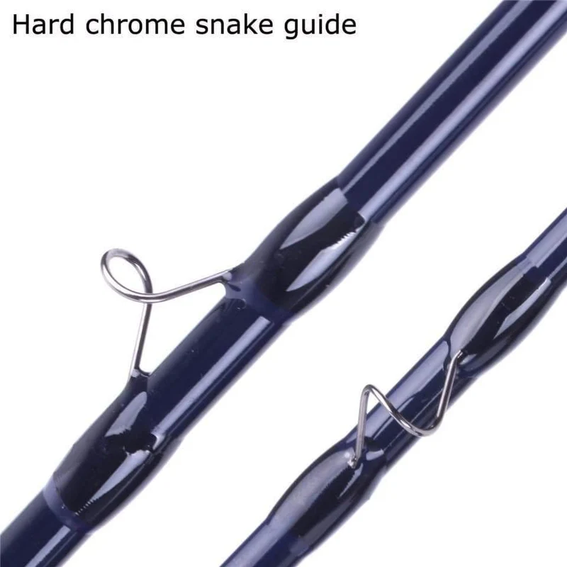3WT/4WT Nymph Fliegenfischerrute Graphit Kohlefaser 10FT 4Sec mit Cordura-Rohr