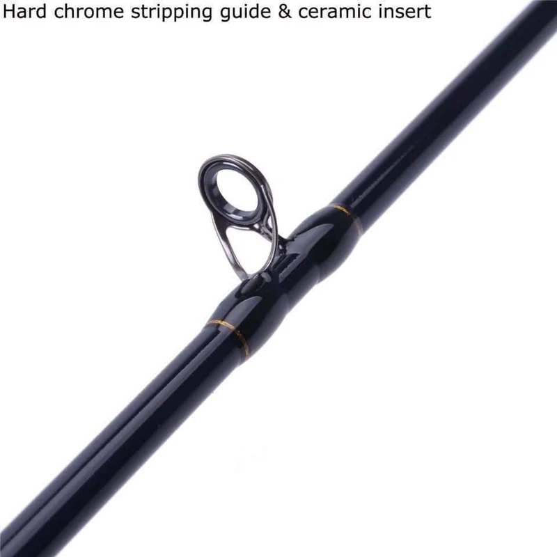 3WT/4WT Nymph Fliegenfischerrute Graphit Kohlefaser 10FT 4Sec mit Cordura-Rohr