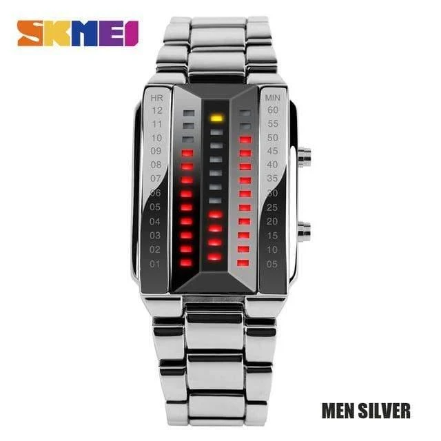 Liebhaber Sport Digitaluhr Mode Paar Uhr Uhren Top-marke Luxus Alloy Strap Mann Frau reloj hombre 1013