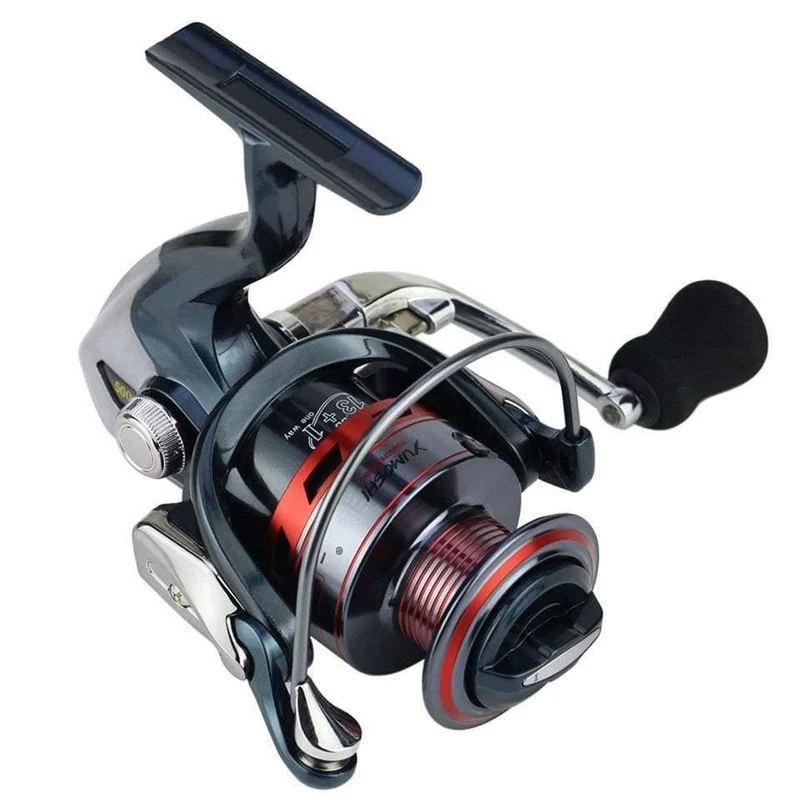 FISH 13+1BB Spinning Angelrolle Metall XS1000 - 7000 Serie Spinnrolle Angeln