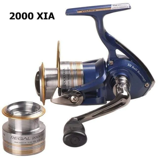 Spinning Angelrolle 2000XIA 2500XIA 3000XIA 4000XIA Größe mit Doppelspule 10BB 5.3: 1 Pesca Moulinet