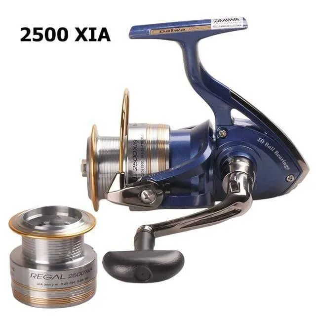 Spinning Angelrolle 2000XIA 2500XIA 3000XIA 4000XIA Größe mit Doppelspule 10BB 5.3: 1 Pesca Moulinet