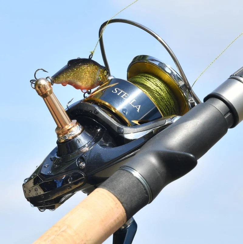 Rollenständer für Shimano Stella Stradic FK Sustain Daiwa Luvias Spinnrolle 1000 - 6000 Direct, wie Beschreibung