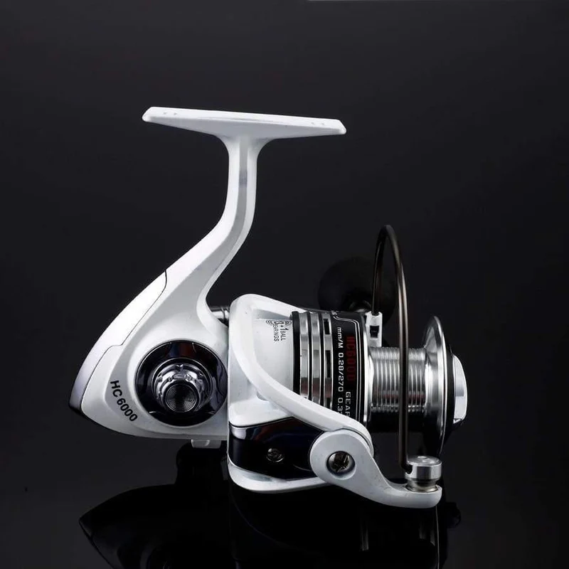 Spinning Angelrolle Professionelle Metall Angelrolle mit Wechselgriff Serie HC1000-7000