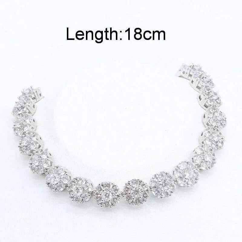 925 Silber Schmucksets für Damen, Armband, Halskette, Anhänger, Ring, Creolen, Geburtstag, Hochzeit, Geschenk