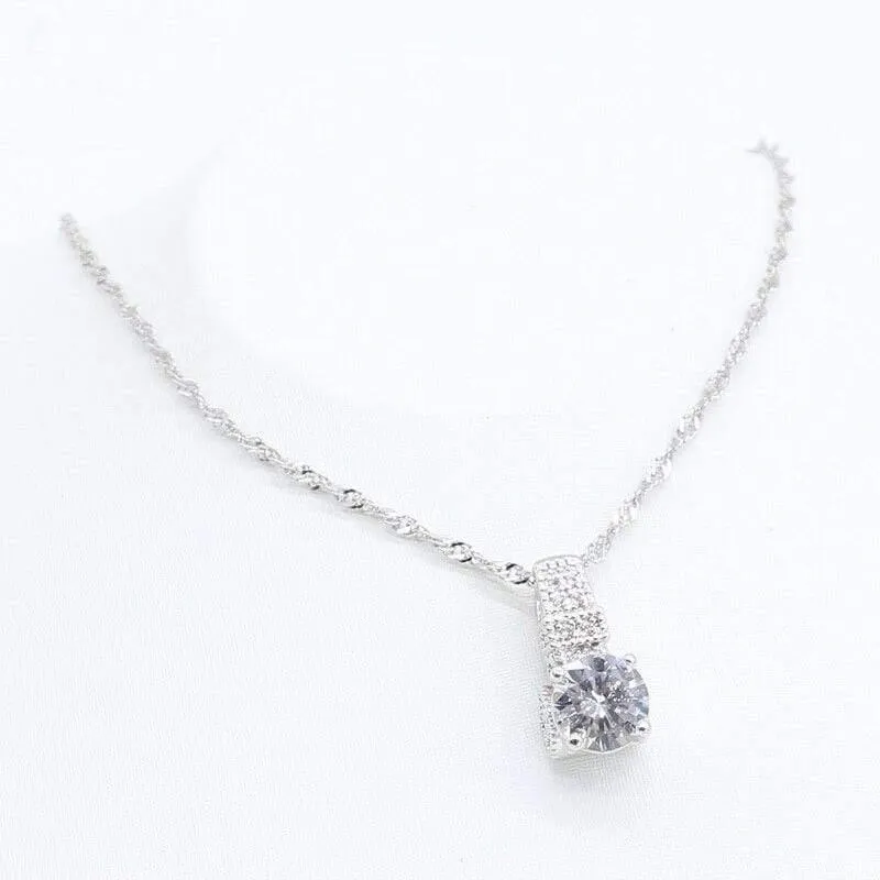 925 Silber Schmucksets für Damen, Armband, Halskette, Anhänger, Ring, Creolen, Geburtstag, Hochzeit, Geschenk