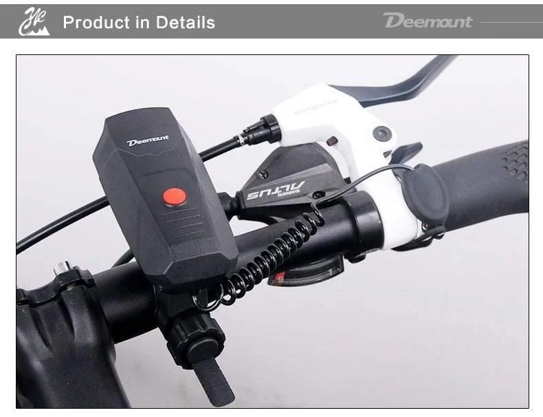 Fahrrad ABS Kunststoff Radfahren Elektronische Hupen Fahrrad Lenker Ring Glocke Hupe Laut Luft Alarm Glocke Ton 120db Fahrrad Hupe Sicher