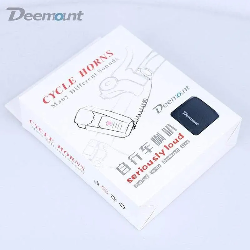 Fahrrad ABS Kunststoff Radfahren Elektronische Hupen Fahrrad Lenker Ring Glocke Hupe Laut Luft Alarm Glocke Ton 120db Fahrrad Hupe Sicher