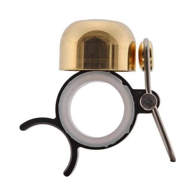 Radfahren Fahrrad Finger Lauf Glocke MTB Fahrrad Dekompression Anti-Stress-Spielzeug Geschenk Haustier Fahrrad Rufen Glocke Aluminium & Kupfer